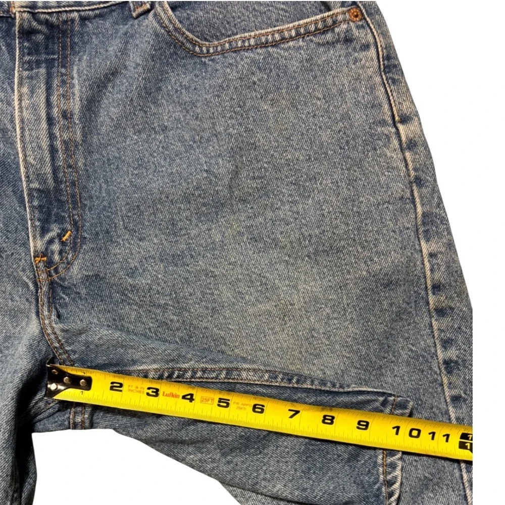 Levi's 550 Denim Shorts Jorts Mens 36‎ Blue  Vintage Relaxed Fit Y2K Medium Wash